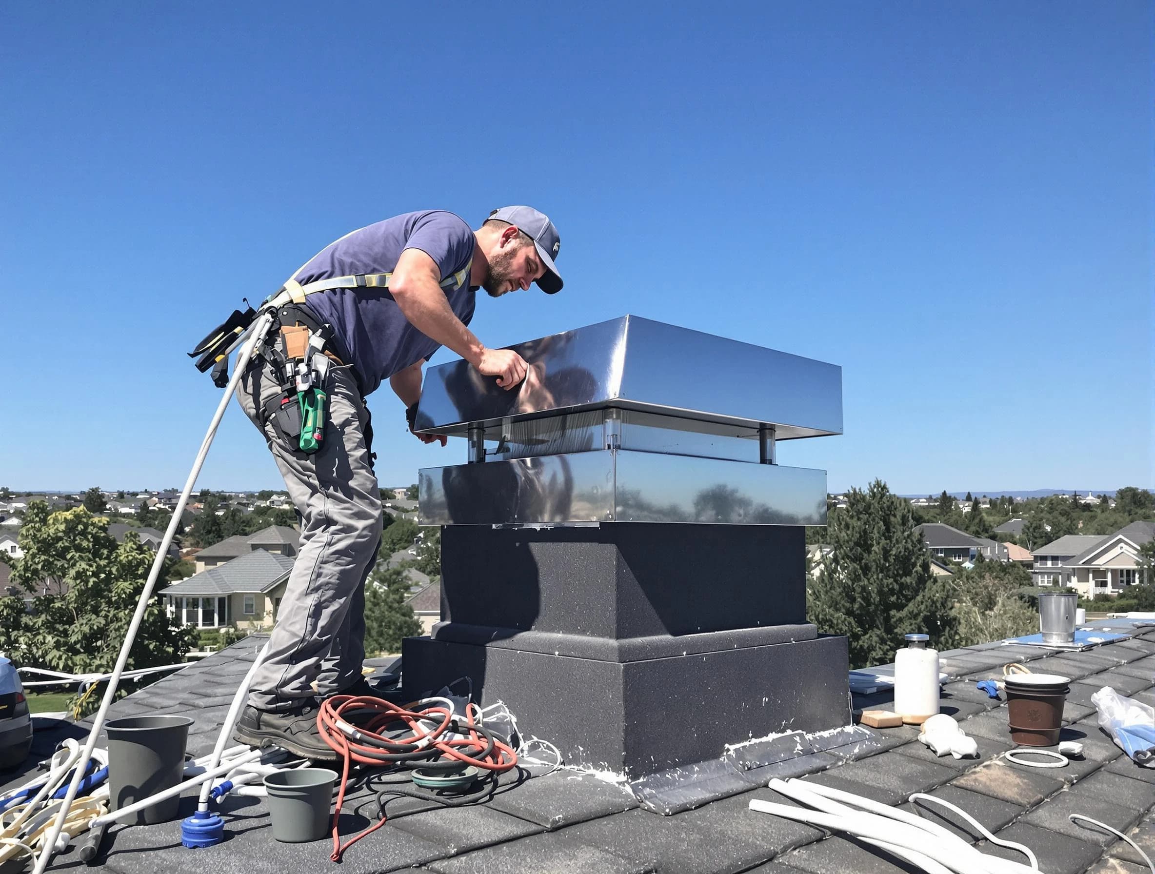 Chimney Cap Services service in Snyderville, UT